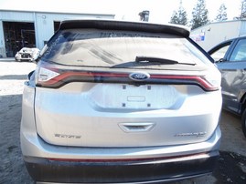 2018 Ford Edge Titanium Silver 3.5L AT 4WD #F22073